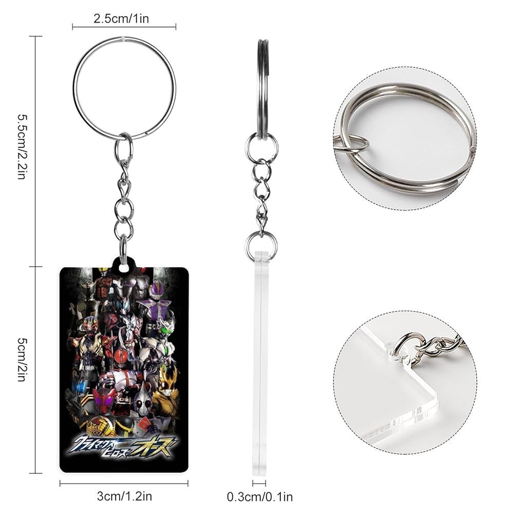 Amazon.co.jp: [にしば] 50 仮面ライダーガヴキーホルダー